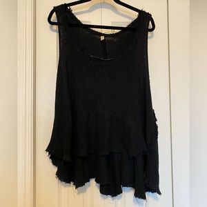 Free People Waffle Knit Tank